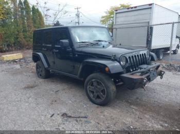  Salvage Jeep Wrangler