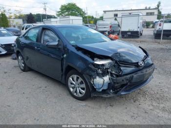  Salvage Toyota Corolla