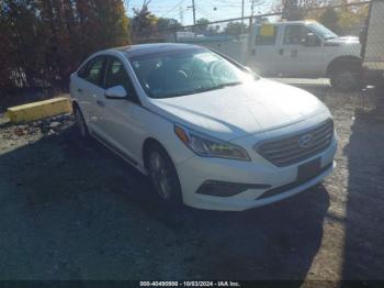  Salvage Hyundai SONATA