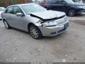  Salvage Lincoln MKZ