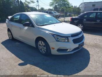  Salvage Chevrolet Cruze