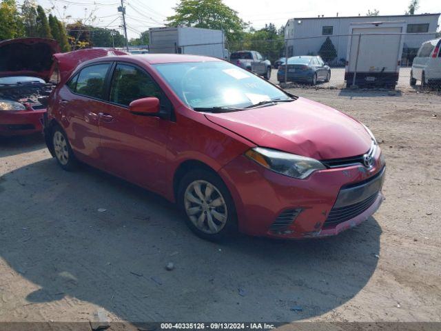  Salvage Toyota Corolla