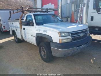  Salvage Chevrolet Silverado 2500