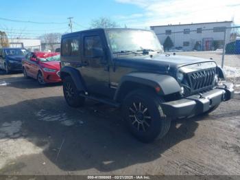  Salvage Jeep Wrangler