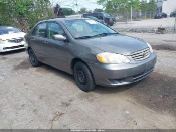  Salvage Toyota Corolla