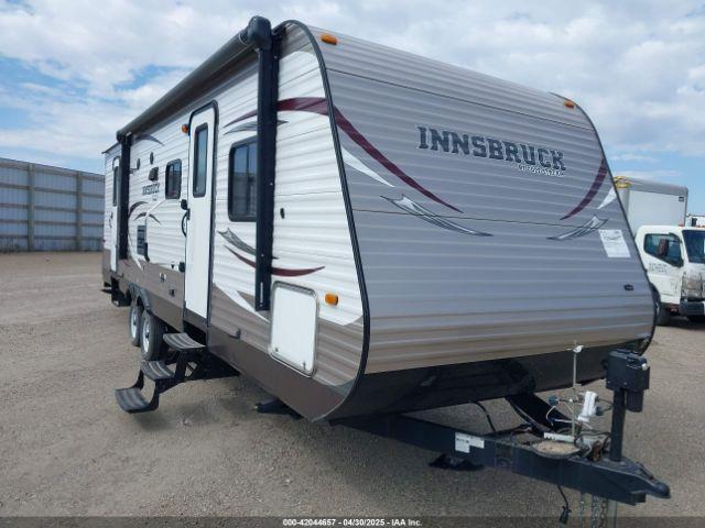  Salvage Gulf Stream Innsbruck Travel Trailer