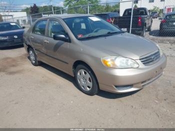  Salvage Toyota Corolla