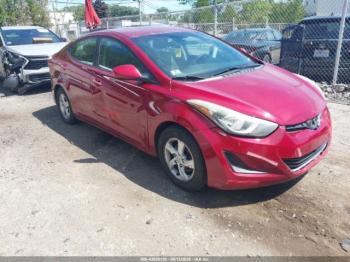  Salvage Hyundai ELANTRA
