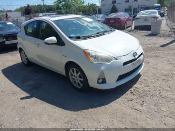  Salvage Toyota Prius c
