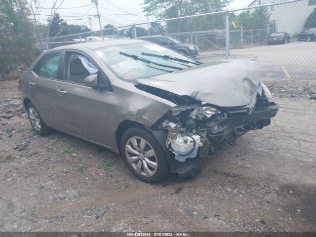  Salvage Toyota Corolla