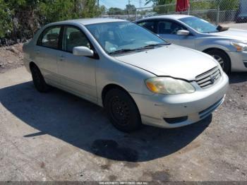  Salvage Toyota Corolla