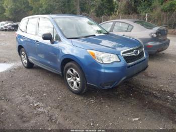  Salvage Subaru Forester