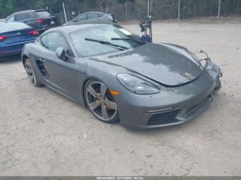  Salvage Porsche 718 Cayman