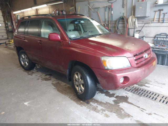  Salvage Toyota Highlander