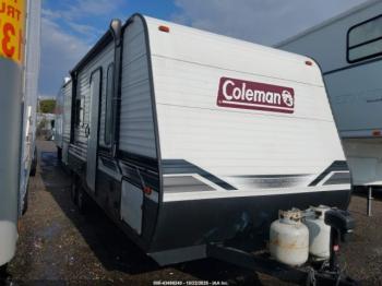  Salvage Coleman Travel Trailer