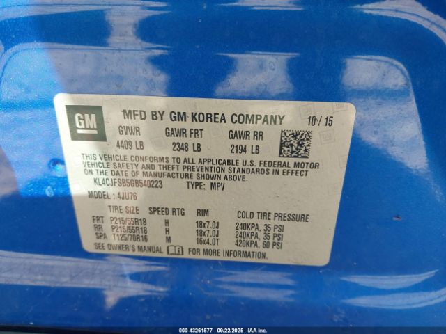 Buick Encore Convenience Image 10