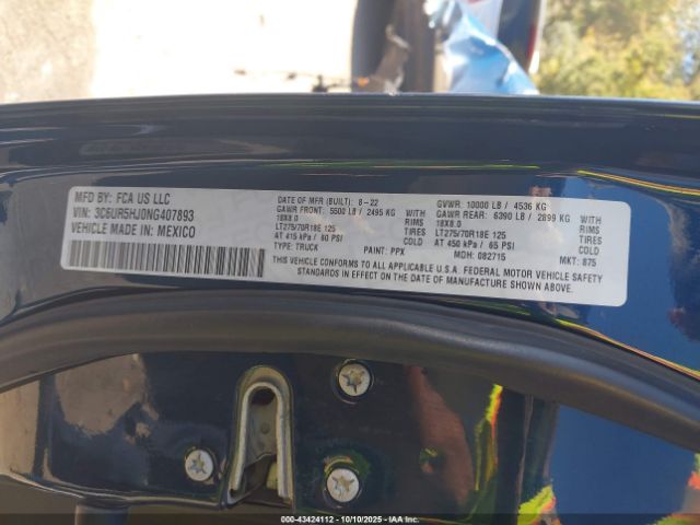 Ram 2500 Tradesman  4x4 8' Box Image 13