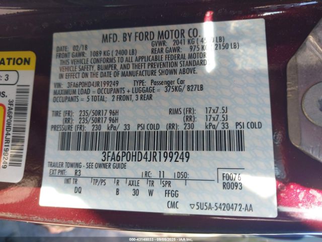 Ford Fusion Se Image 11