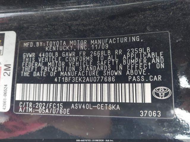 Toyota Camry Se Image 3