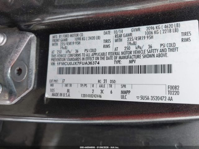 Ford Escape Titanium Image 9