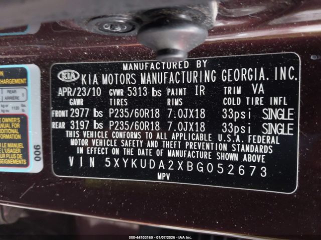 Kia Sorento Ex V6 Image 10