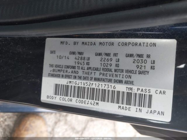 Mazda Mazda6 I Touring Image 5